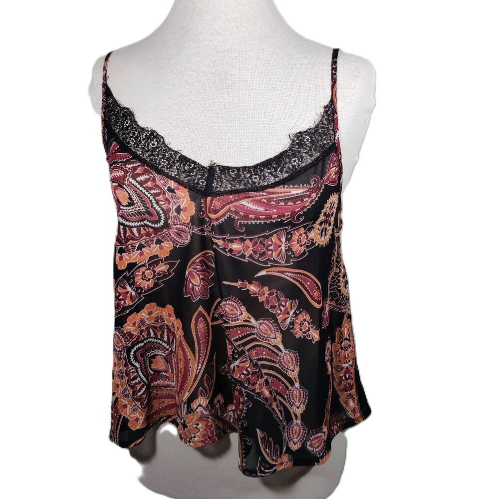 BOG Collective Sheer Paisley Top – Size XS – NWT